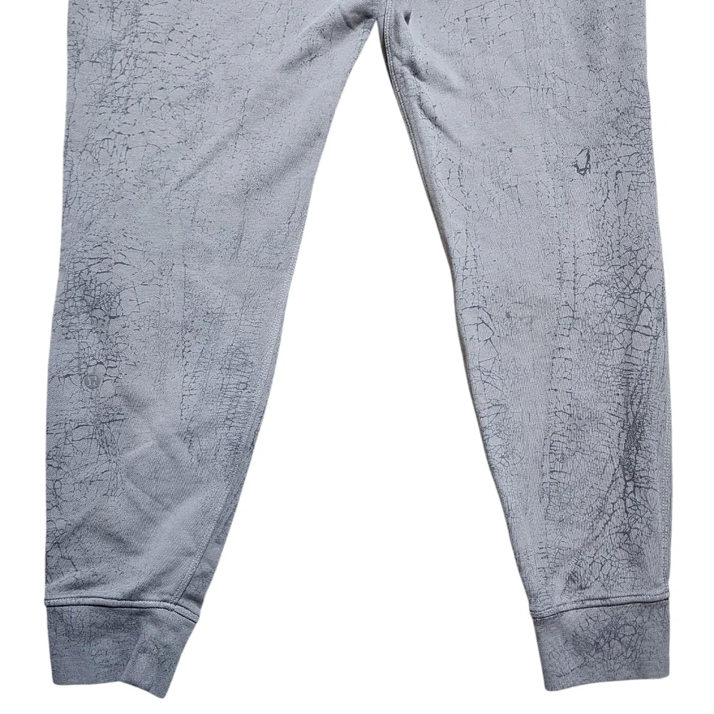 Lululemon Warm Down Jogger Thread Dye Rover Black Womens 8